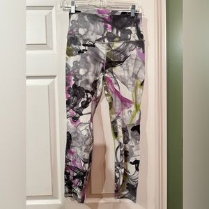 EUC lululemon high rise align legging 25” inseam unicorn throwback print size 8